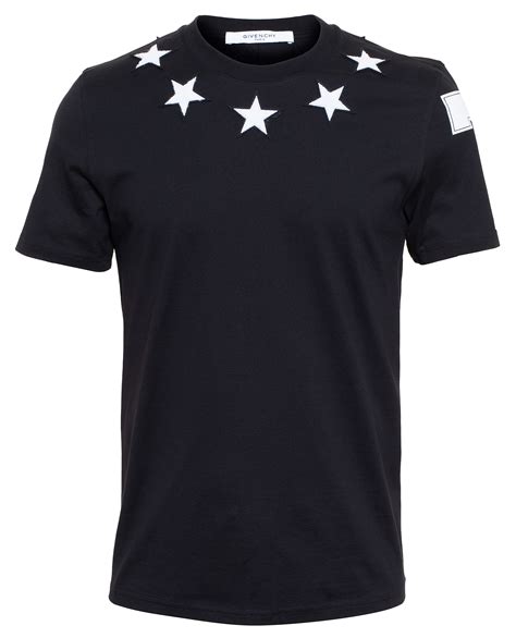 givenchy star t-shirt|Givenchy graphic crewneck t shirt.